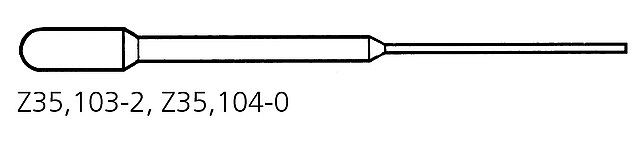 Transfer pipette, polyethylene