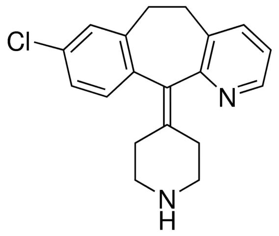 Desloratadine for system suitability