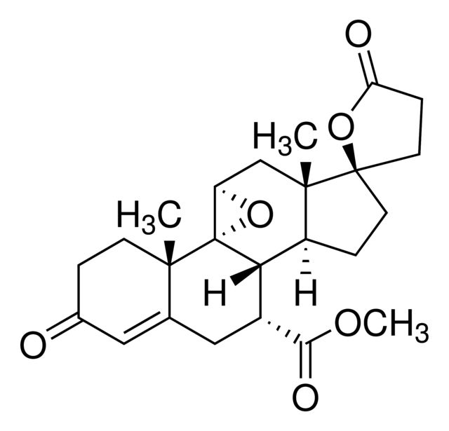 Eplerenone for peak identification