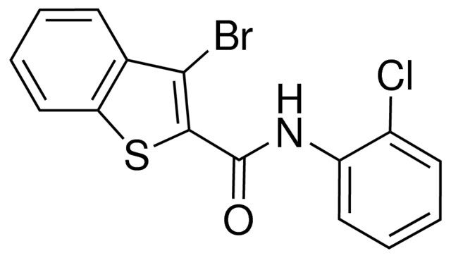 3-BROMO-N-(2-CHLOROPHENYL)-1-BENZOTHIOPHENE-2-CARBOXAMIDE