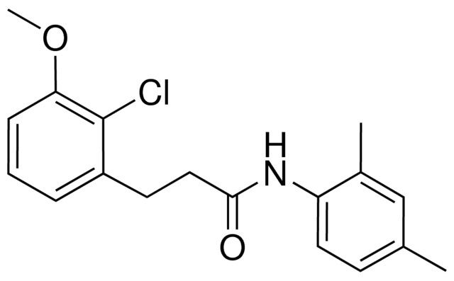 3-(2-CHLORO-3-METHOXYPHENYL)-N-(2,4-DIMETHYLPHENYL)PROPANAMIDE