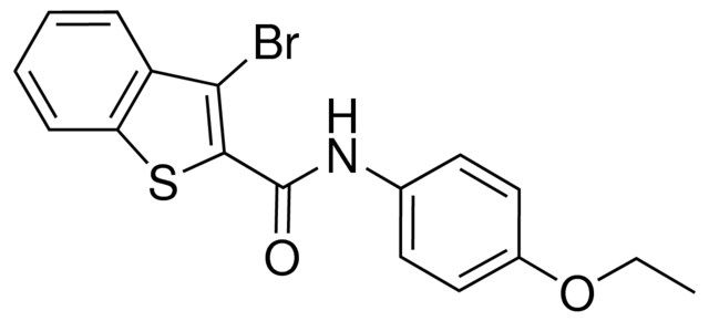 3-BROMO-N-(4-ETHOXYPHENYL)-1-BENZOTHIOPHENE-2-CARBOXAMIDE