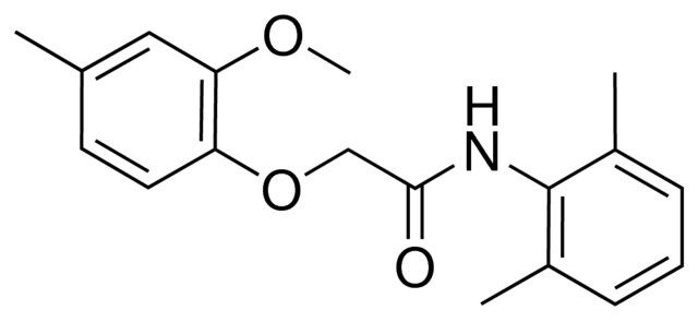 N-(2,6-DIMETHYLPHENYL)-2-(2-METHOXY-4-METHYLPHENOXY)ACETAMIDE