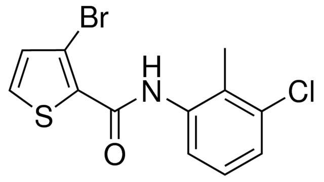 3-BROMO-N-(3-CHLORO-2-METHYLPHENYL)-2-THIOPHENECARBOXAMIDE