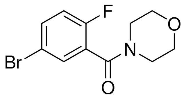 4-(5-BROMO-2-FLUOROBENZOYL)MORPHOLINE