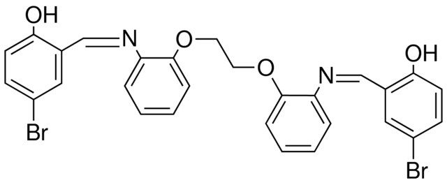 4-BROMO-2-[(Z)-({2-[2-(2-{[(Z)-(5-BROMO-2-HYDROXYPHENYL)METHYLIDENE]AMINO}PHENOXY)ETHOXY]PHENYL}IMINO)METHYL]PHENOL