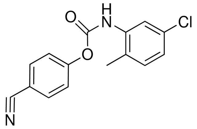 4-CYANOPHENYL N-(5-CHLORO-2-METHYLPHENYL)CARBAMATE