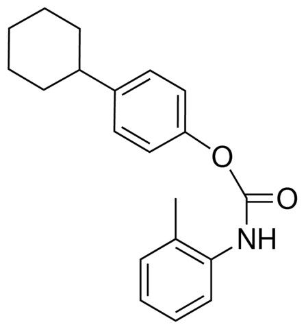 4-CYCLOHEXYLPHENYL N-(O-TOLYL)CARBAMATE