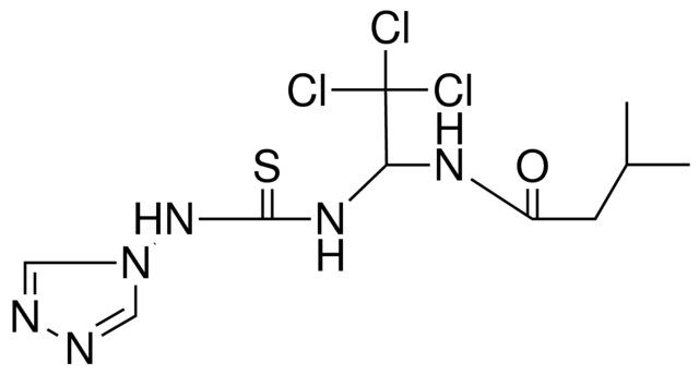 3-ME-N-(2,2,2-TRICHLORO-1-(3-(1,2,4)TRIAZOL-4-YL-THIOUREIDO)-ETHYL)-BUTYRAMIDE