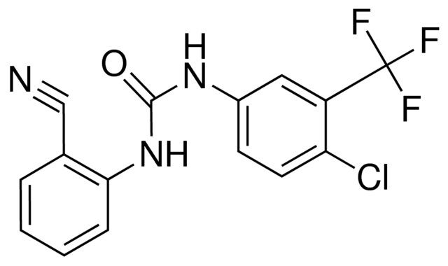 1-(4-CHLORO-3-(TRIFLUOROMETHYL)PHENYL)-3-(2-CYANOPHENYL)UREA