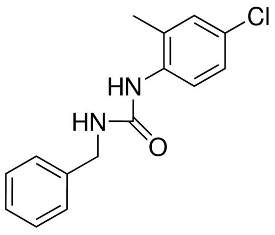 1-BENZYL-3-(4-CHLORO-2-METHYLPHENYL)UREA