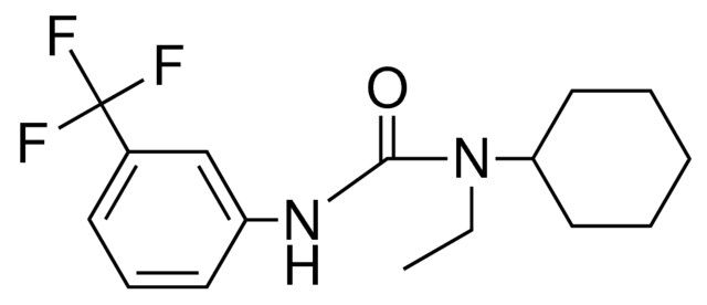 1-CYCLOHEXYL-1-ETHYL-3-(3-TRIFLUOROMETHYL-PHENYL)-UREA