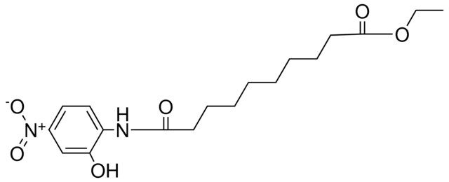 ETHYL 9-(2-HYDROXY-4-NITROPHENYLCARBAMOYL)-NONANOATE