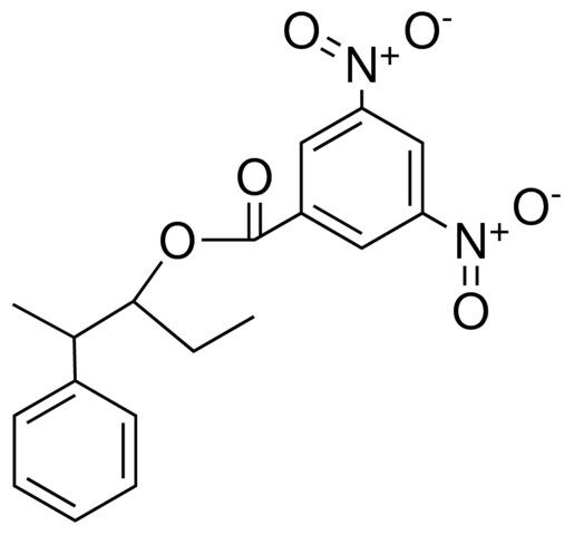 3,5-DINITRO-BENZOIC ACID 1-ETHYL-2-PHENYL-PROPYL ESTER