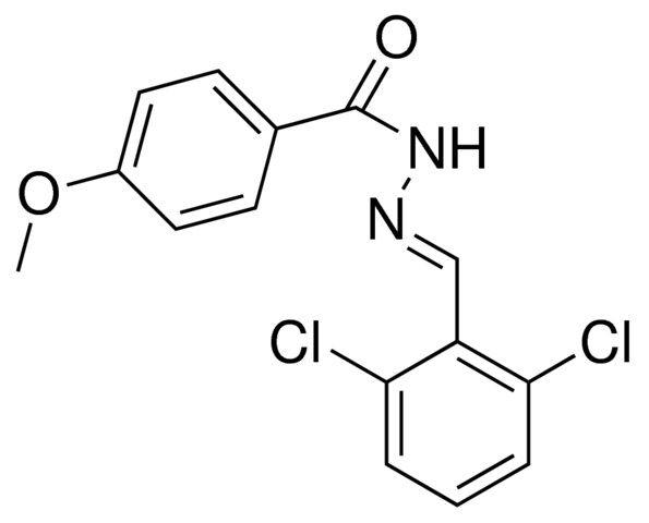 4-METHOXYBENZOIC (2,6-DICHLOROBENZYLIDENE)HYDRAZIDE