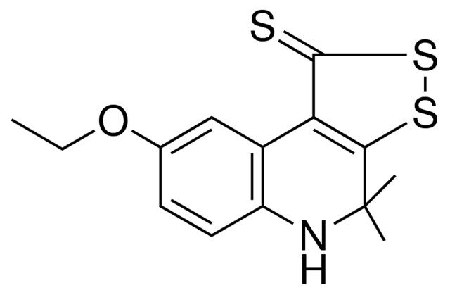 8-ETHOXY-4,4-DIMETHYL-4,5-2H-2,3-DITHIA-5-AZA-CYCLOPENTA(A)NAPHTHALENE-1-THIONE