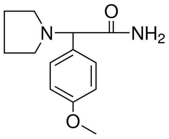 ALPHA-(4-METHOXYPHENYL)-1-PYRROLIDINEACETAMIDE