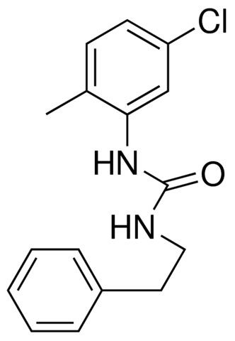 1-(5-CHLORO-2-METHYLPHENYL)-3-PHENETHYLUREA