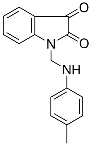 1-(P-TOLYLAMINO-METHYL)-1H-INDOLE-2,3-DIONE