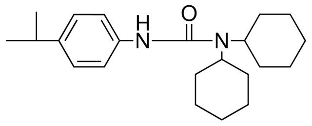 1,1-DICYCLOHEXYL-3-(4-ISOPROPYL-PHENYL)-UREA