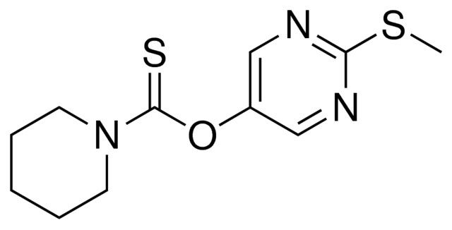 PIPERIDINE-1-CARBOTHIOIC ACID O-(2-METHYLSULFANYL-PYRIMIDIN-5-YL) ESTER