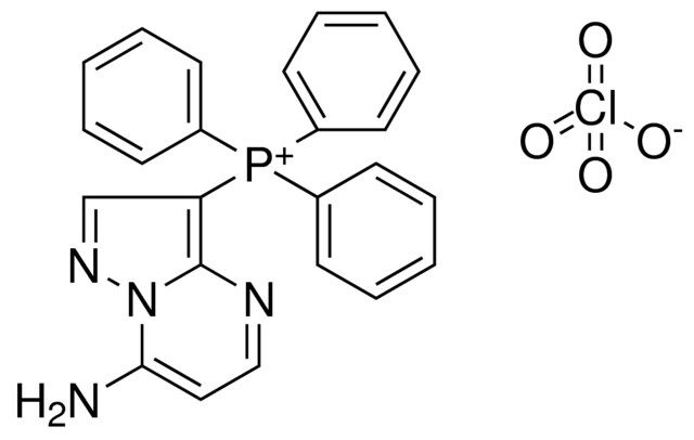 (7-AMINO-PYRAZOLO(1,5-A)PYRIMIDIN-3-YL)-TRIPHENYL-PHOSPHONIUM, PERCHLORATE