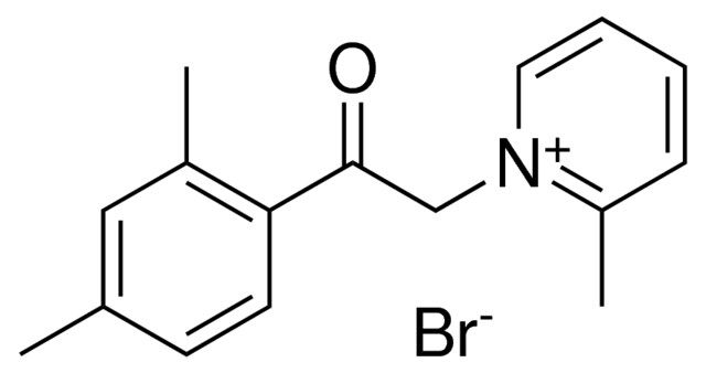 1-(2-(2,4-DIMETHYL-PHENYL)-2-OXO-ETHYL)-2-METHYL-PYRIDINIUM, BROMIDE