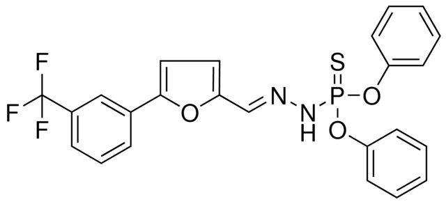 (E)-O,O-DIPHENYL N'-(5-(3-(TRIFLUOROMETHYL)PHENYL)FURAN-2-YL)METHYLENEPHOSPHOROHYDRAZIDOTHIOATE