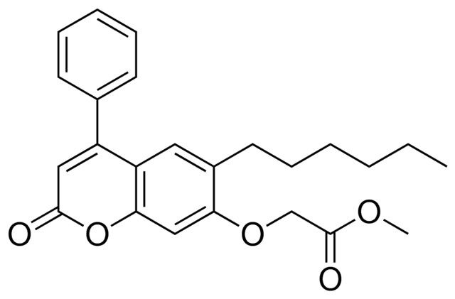 (6-HEXYL-2-OXO-4-PHENYL-2H-CHROMEN-7-YLOXY)-ACETIC ACID METHYL ESTER