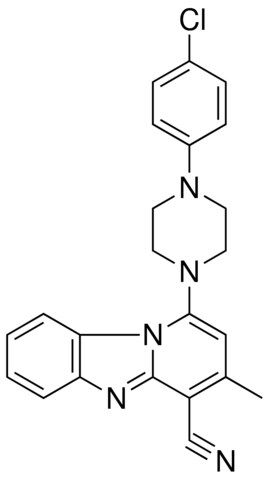 1-[4-(4-CHLOROPHENYL)-1-PIPERAZINYL]-3-METHYLPYRIDO[1,2-A]BENZIMIDAZOLE-4-CARBONITRILE