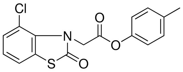 (4-CHLORO-2-OXO-BENZOTHIAZOL-3-YL)-ACETIC ACID P-TOLYL ESTER