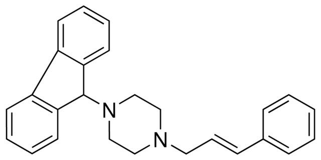 1-(9H-FLUOREN-9-YL)-4-(3-PHENYL-ALLYL)-PIPERAZINE