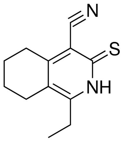 1-ETHYL-3-THIOXO-2,3,5,6,7,8-HEXAHYDRO-ISOQUINOLINE-4-CARBONITRILE