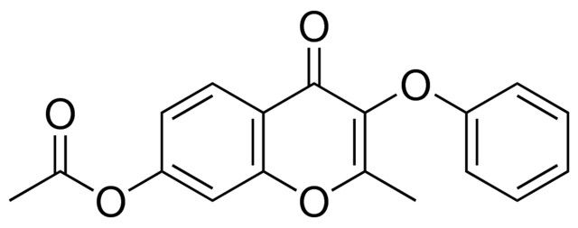 ACETIC ACID 2-METHYL-4-OXO-3-PHENOXY-4H-CHROMEN-7-YL ESTER