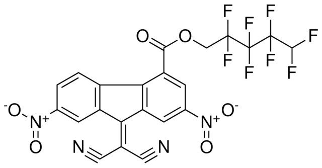 9-DICYANOMETHYLENE-2,7-DINITRO-9H-FLUORENE-4-CARBOXYLIC ACID OCTA-F-PENTYL ESTER