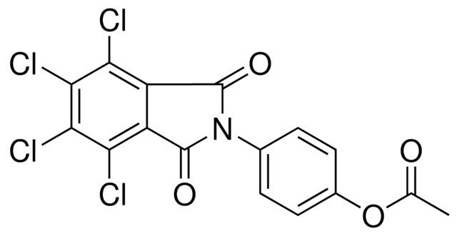 ACETIC ACID 4-(4,5,6,7-TETRACHLORO-1,3-DIOXO-1,3-2H-ISOINDOL-2-YL)-PHENYL ESTER