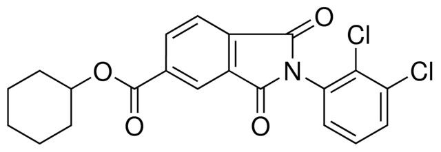 CYCLOHEXYL 2-(2,3-DICHLOROPHENYL)-1,3-DIOXO-5-ISOINDOLINECARBOXYLATE