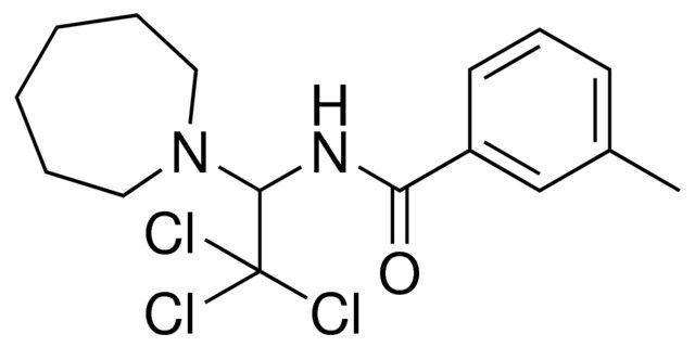 N-(1-AZEPAN-1-YL-2,2,2-TRICHLORO-ETHYL)-3-METHYL-BENZAMIDE