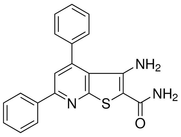 3-AMINO-4,6-DIPHENYL-THIENO(2,3-B)PYRIDINE-2-CARBOXYLIC ACID AMIDE