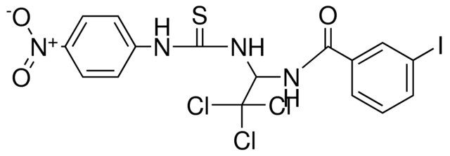 3-IODO-N-(2,2,2-TRICHLORO-1-(3-(4-NITRO-PHENYL)-THIOUREIDO)-ETHYL)-BENZAMIDE