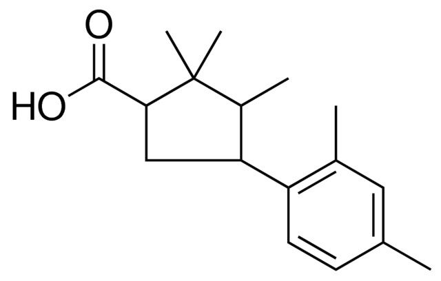 4-(2,4-DIMETHYLPHENYL)-2,2,3-TRIMETHYLCYCLOPENTANECARBOXYLIC ACID