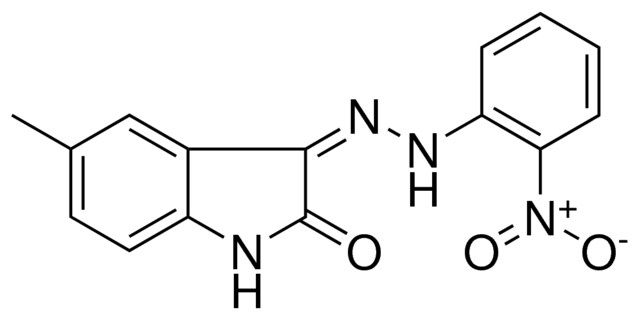 5-METHYL-3-((2-NITRO-PHENYL)-HYDRAZONO)-1,3-DIHYDRO-INDOL-2-ONE