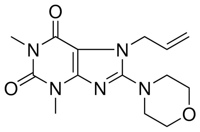 7-ALLYL-1,3-DIMETHYL-8-(4-MORPHOLINYL)-3,7-DIHYDRO-1H-PURINE-2,6-DIONE