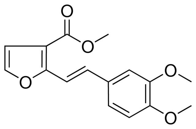 METHYL 2-(2-(3,4-DIMETHOXYPHENYL)VINYL)-3-FUROATE