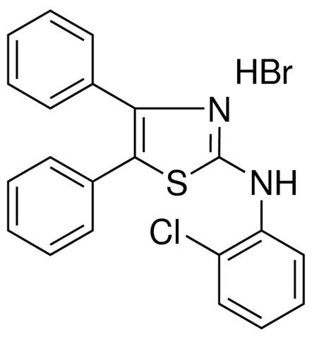 N-(2-CHLOROPHENYL)-4,5-DIPHENYL-1,3-THIAZOL-2-AMINE HYDROBROMIDE