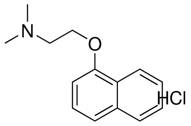 N,N-DIMETHYL-2-(1-NAPHTHYLOXY)ETHANAMINE HYDROCHLORIDE