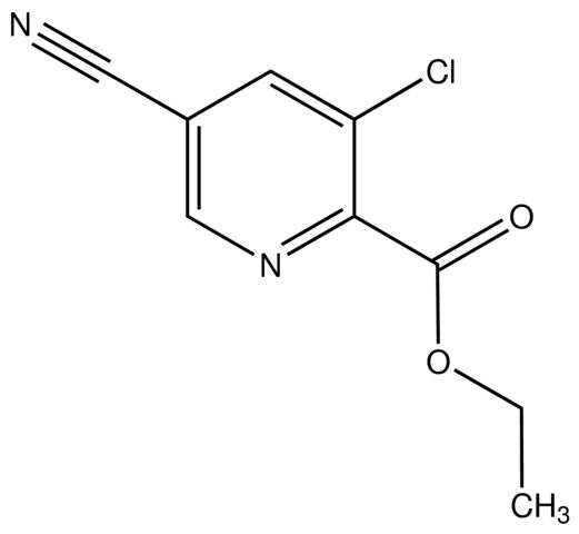 Ethyl 3-chloro-5-cyano-2-pyridinecarboxylate