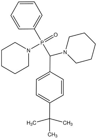 1-((4-<i>tert</i>-Butylphenyl)(phenyl(piperidin-1-yl)phosphoryl)methyl)piperidine