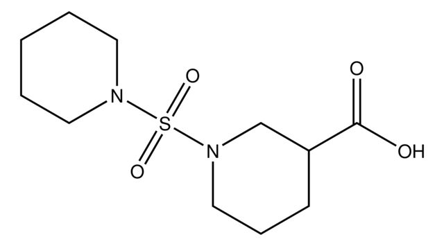 1-(1-Piperidinylsulfonyl)-3-piperidinecarboxylic acid