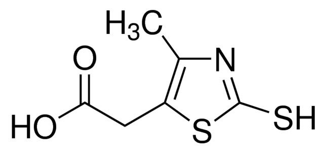 2-Mercapto-4-methyl-5-thiazoleacetic acid